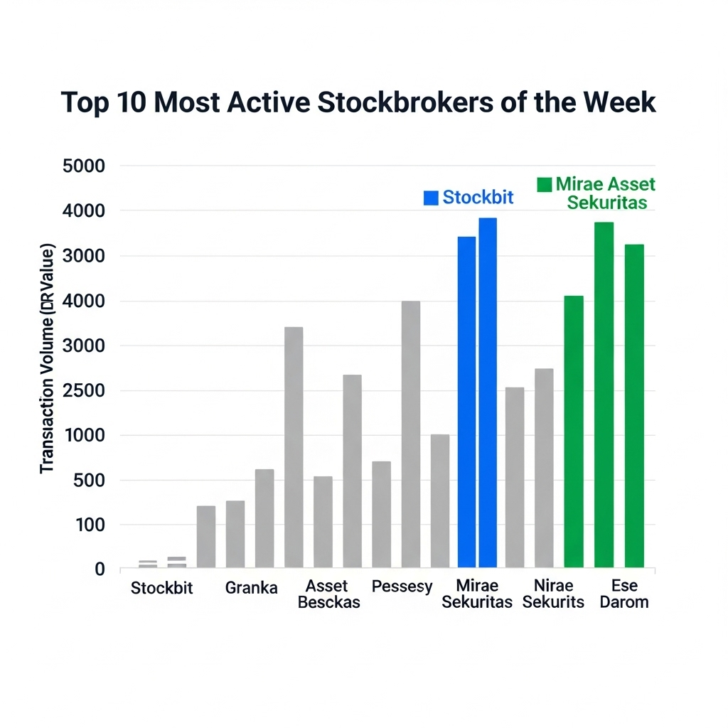 Broker Teraktif Stockbit Mirae